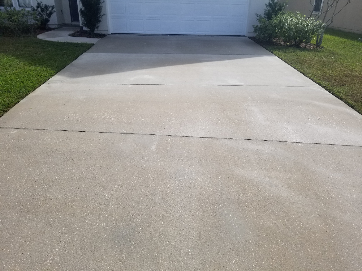 Concrete cleaning st augustine