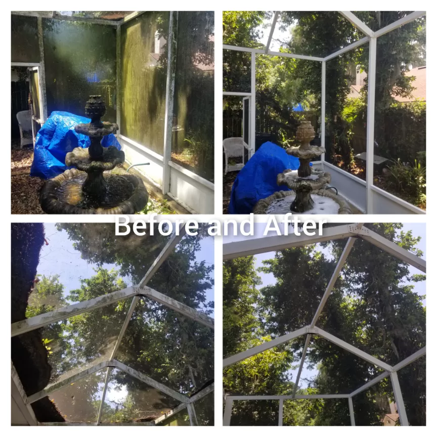 Screen Patio Cleaning in Jacksonville, FL